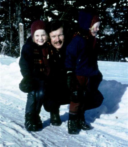 1970 Erster Skiurlaub mit Ute und Maren in Oberstaufen