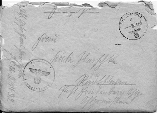 Feldpostbrief 1