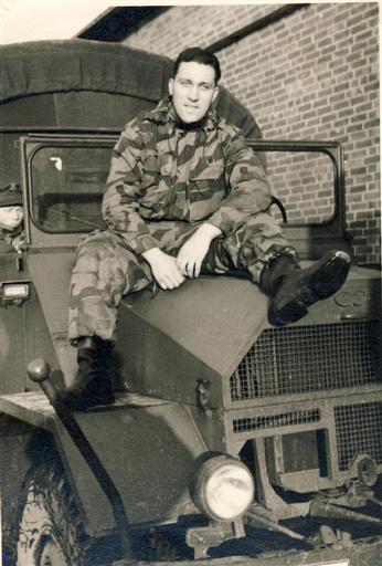 Ernst als Soldat 1956