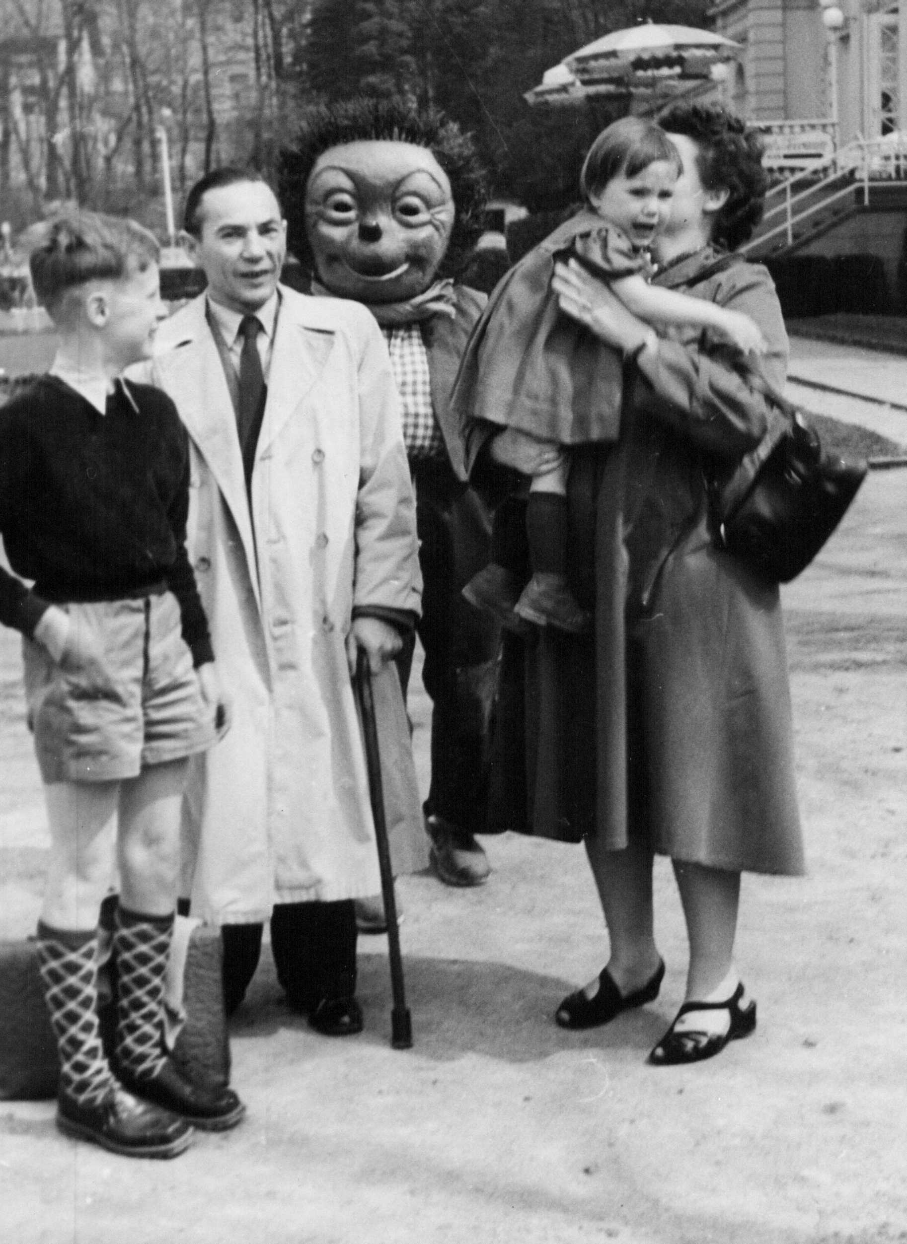 1953 Besuch im Wuppertaler Zoo